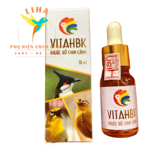 [Mã PET50K giảm Giảm 10% - Tối đa 50K đơn từ 250K] Vitamin Hiển Bảo Khánh 10ml - Thuốc Bổ Cho Chim Cảnh