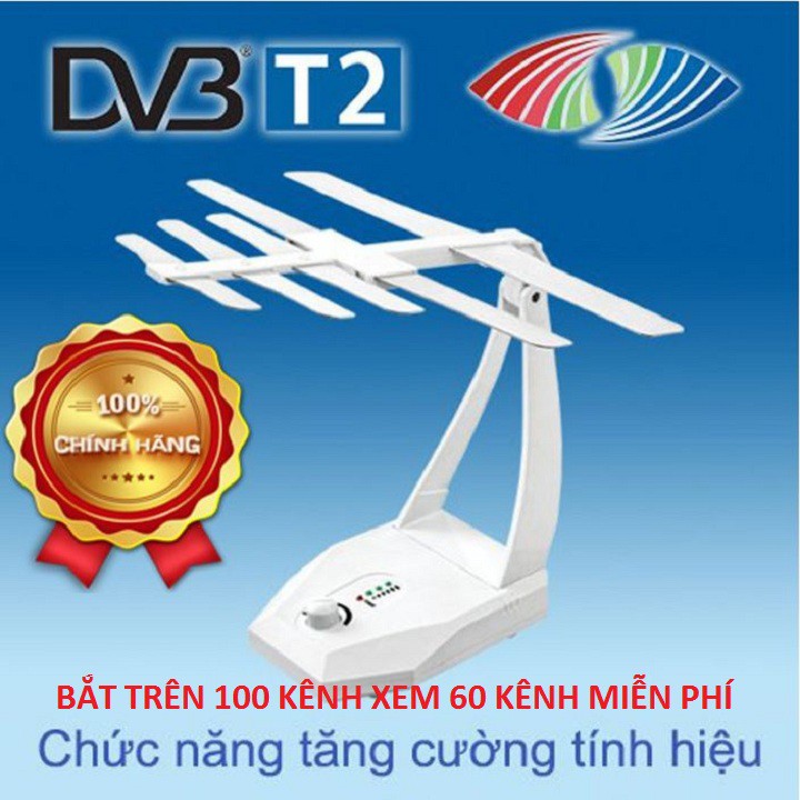 Ăng-ten TV kỹ thuật số trong nhà, Anten DVB T2 Model TB105 KD Hàng Chính Hãng HONJIANDA