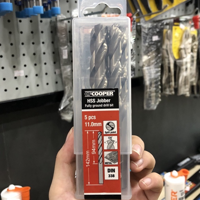 MŨI KHOAN SẮT HSS  CF COOPER