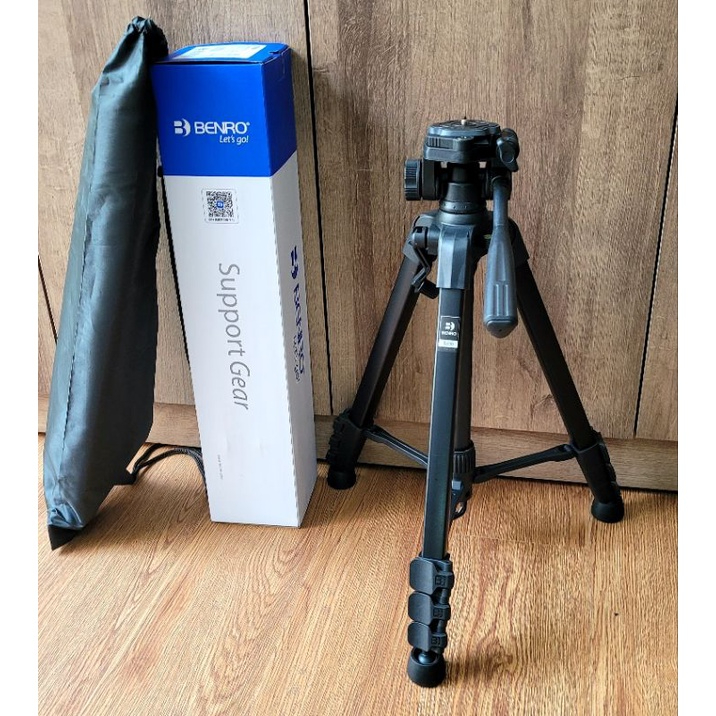 Chân Benro T890 quay phim  kèm kẹp điện thoại