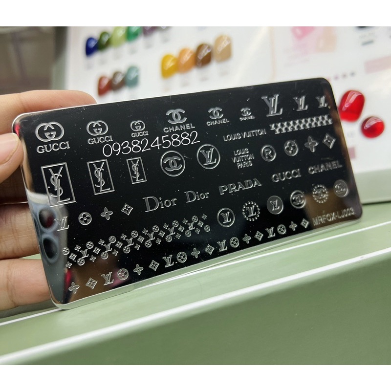 Khuôn in mẫu nail