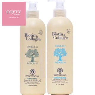 Cặp Dầu Gội Xả BIOTIN COLLAGEN