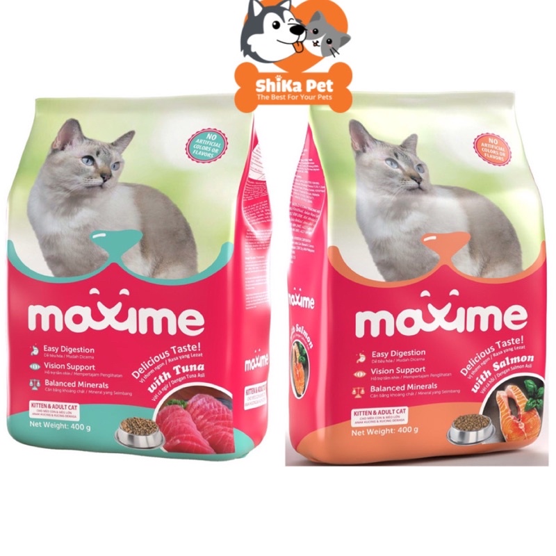 Thức Ăn Cho Mèo Mọi Lứa Tuổi Maxime 400g