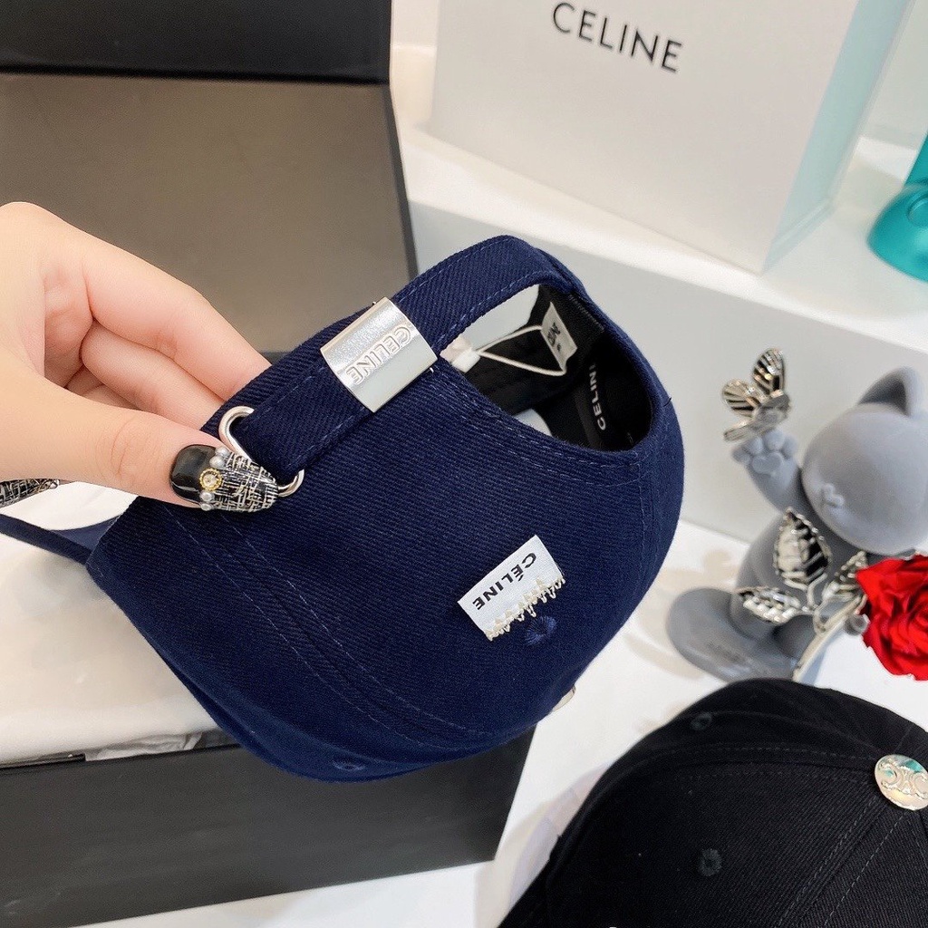 Mũ Lưỡi Trai Chống Nắng Thoáng Khí Thêu Chữ Daigou CELIN * EGZX Thời Trang Dành Cho Nam Và Nữ