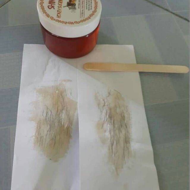 Wax lông shinny triệt lông tại nhà với thành phần từ đường mật ong từ thiên nhiên