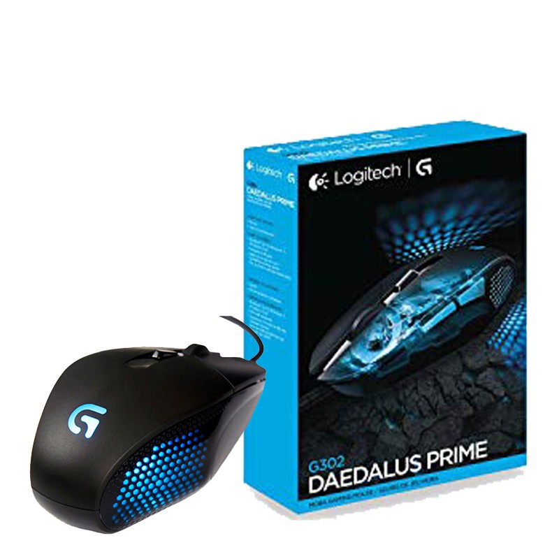 Chuột Gaming Logitech G302 Daedelus Prime - Hàng Chính Hãng Bảo Hành 1 Năm