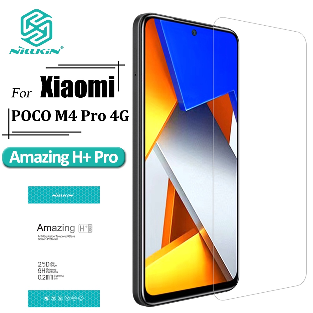 Miếng dán cường lực Nillkin trong suốt HD 2.5D cho Xiaomi Poco M4 Pro 4G