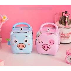 Két sắt tiết kiệm hình con heo xinh xắn