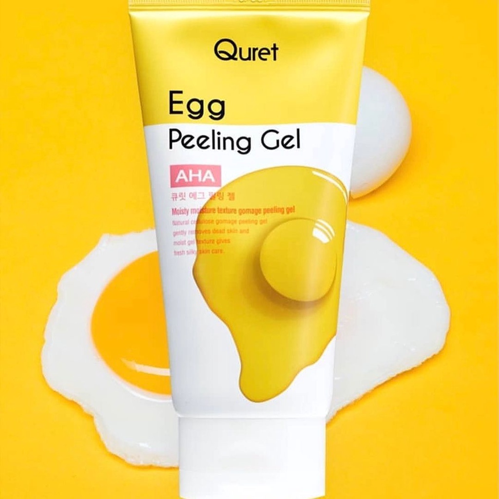 Tẩy tế bào chết chiết xuất trứng gà Quret Egg Peeling Gel