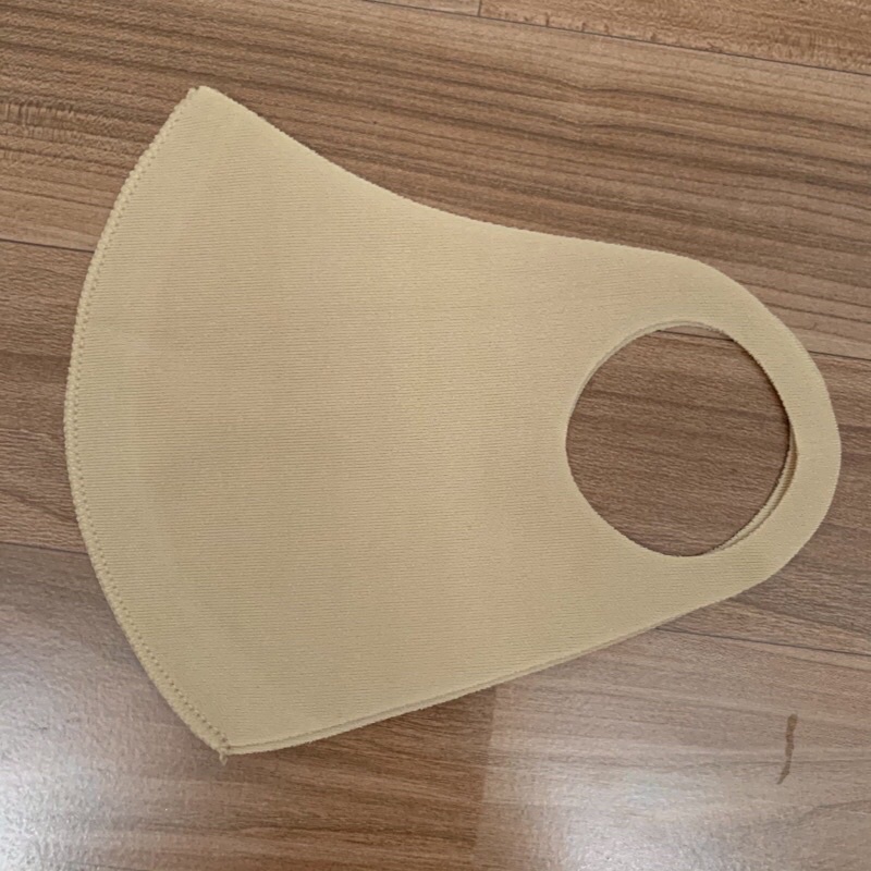 Khẩu trang vải poly 2 da, khẩu trang vải su