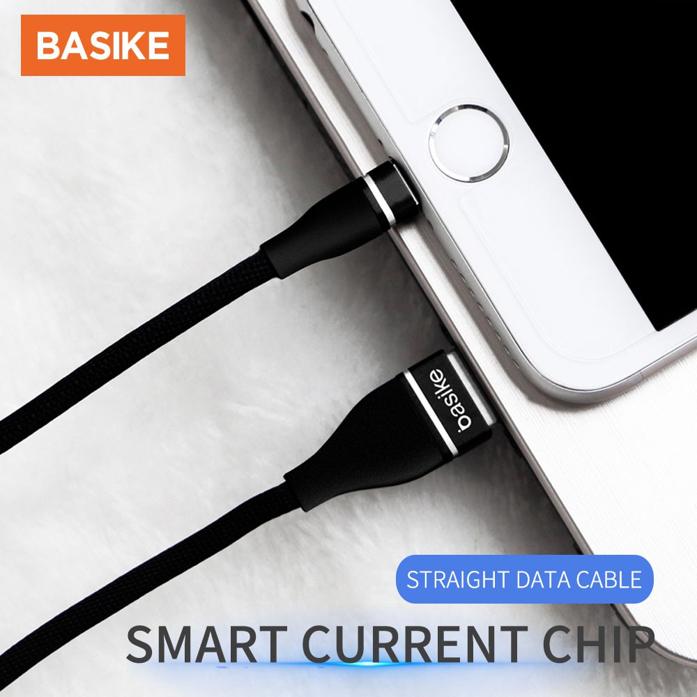 BASIKE CH041 Dây cáp sạc nhanh 2.1a Micro / Type-C / Lightning dài 1.0m chuyên dụng