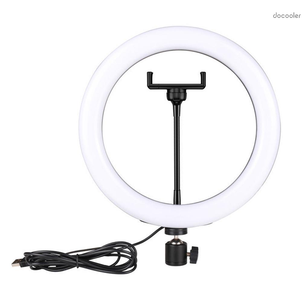 Vòng Đèn Led Rgb 10inch / 26cm 3500k-6500k Kèm Giá Đỡ Điện Thoại 55cm | BigBuy360 - bigbuy360.vn