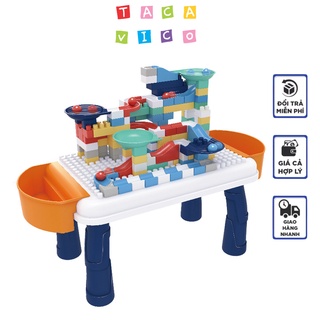 Bàn lắp ghép lego 142 chi tiết-tacavico.
