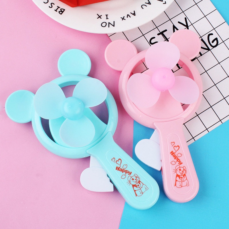 Quạt cầm tay, quạt bóp tay mini siêu đẹp