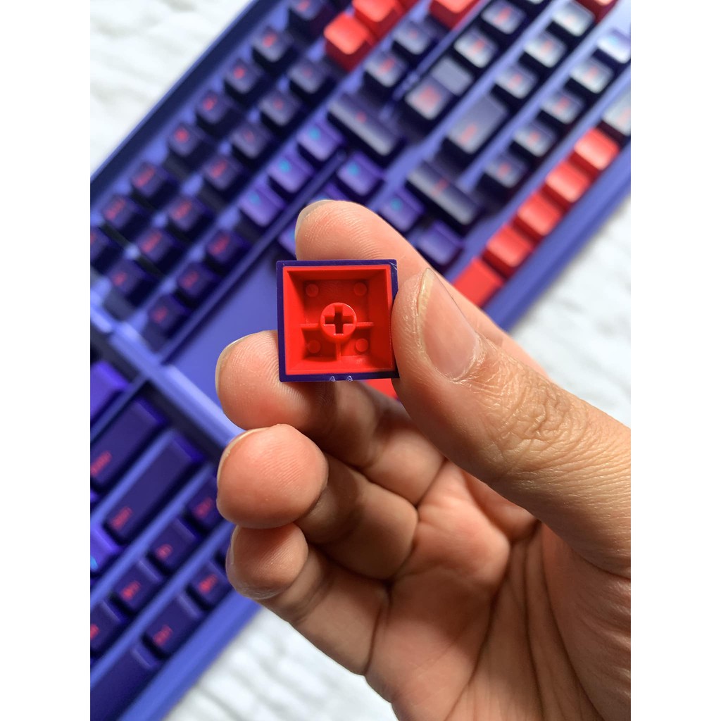 Keycap AKKO NEON (PBT Double-Shot, Cherry profile, 157 nút)