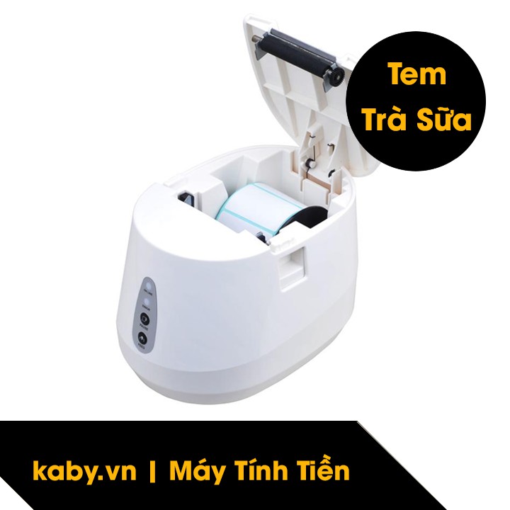 [KABY10 giảm 10%] Máy In Tem Trà Sữa XPRINTER XP-237B (USB)