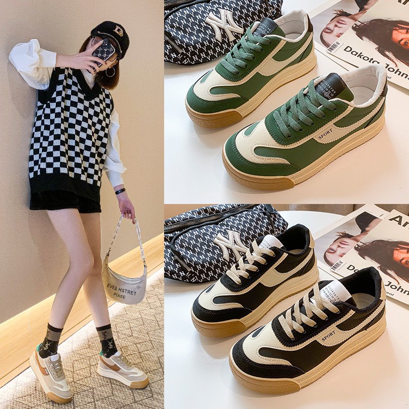 Giày nữ thể thao SIMPLE 2 phối màu siêu đẹp nữ tính