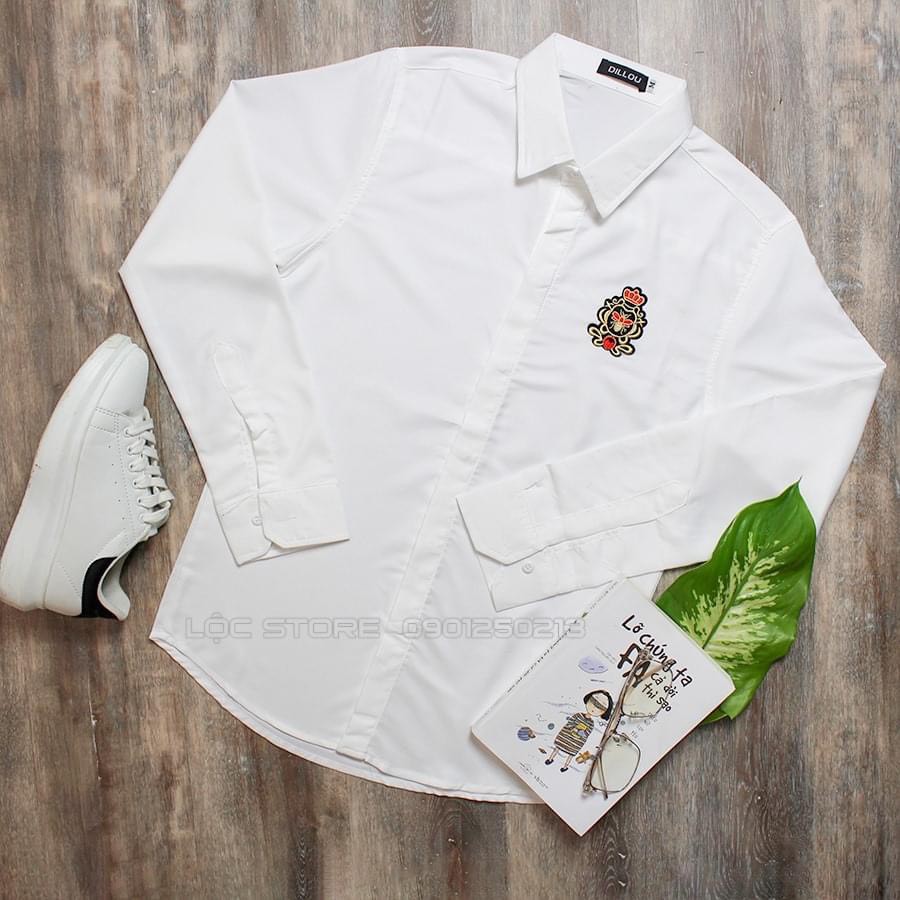 Áo sơ mi nam in thêu họa tiết đẹp hàng hot | BigBuy360 - bigbuy360.vn