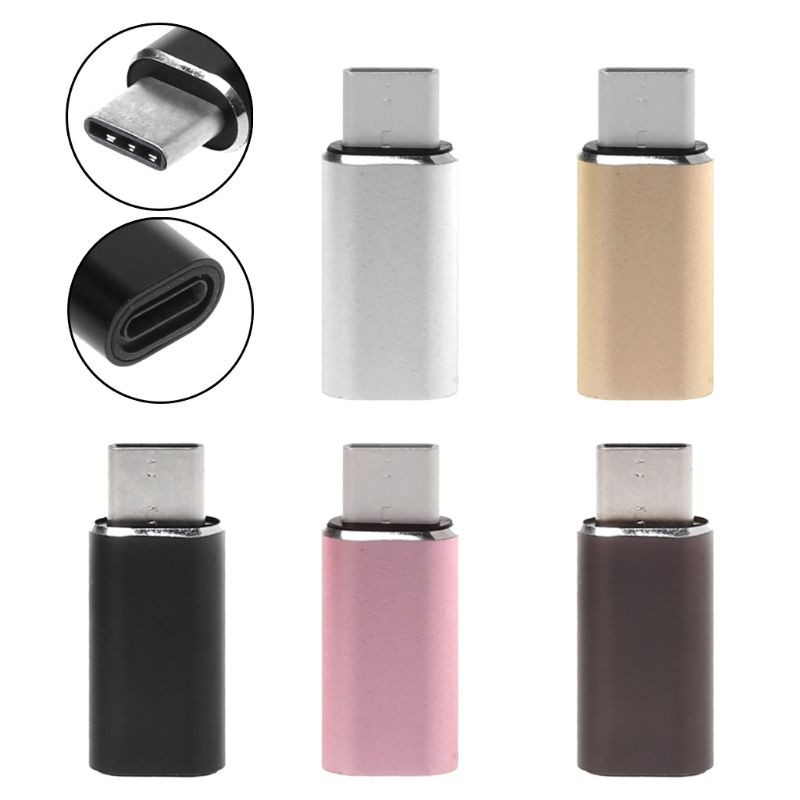 Đầu Chuyển Đổi 8 Pin Female Sang Usb C Cho Galaxy S9 S8 Note 9 / 8 Xiaomi Mi 8 / 6 Mi5 Huawei Mate 20 10 P20 P10