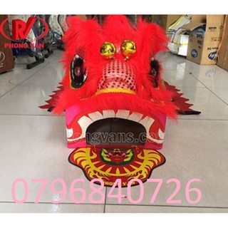 Đầu lân loại lớn cho trẻ từ 7 tuổi