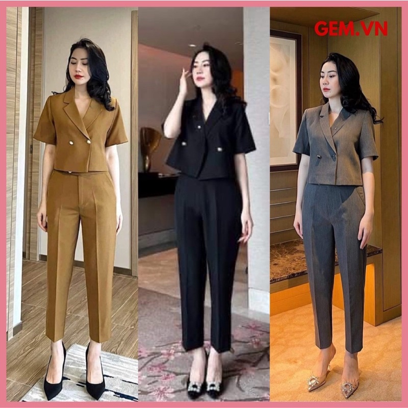 Set vest đẹp nhiều màu giảm giá không kèm tag có đủ size