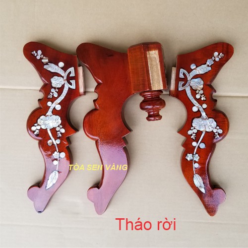 Chò Gỗ Tự Nhiên - Chò Gỗ 3 Chân Cao 30cm