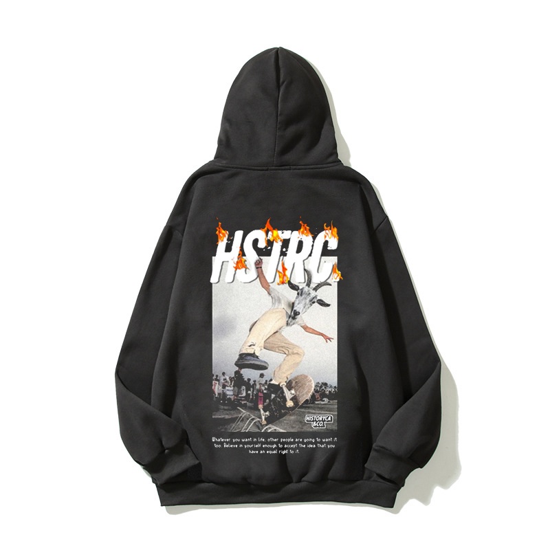 ÁO HOODIE FORM RỘNG NAM NỮ HSTRC
