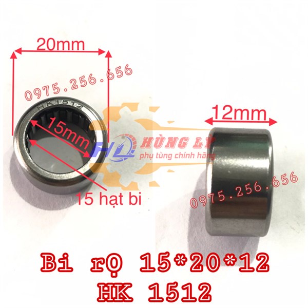 Bi Rọ 15*20*12 (15 hạt) HK1512 phụ tùng máy nông nghiệp phụ tùng Hùng Lỳ
