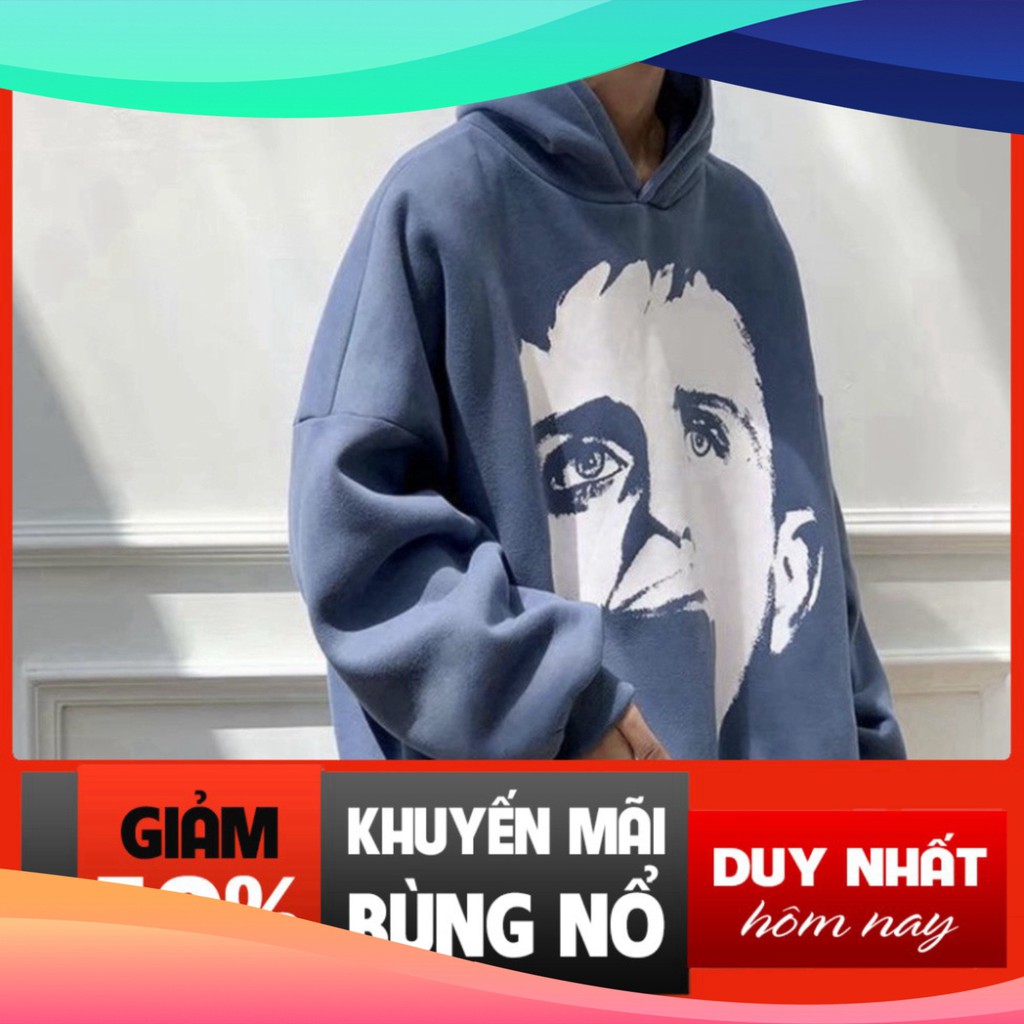 Áo hoodie - TINOWEAR áo nỉ in hoạt tiết mặt người ngầu chất form thụng phong cách Ulzzang Thời trang unisex Tino | BigBuy360 - bigbuy360.vn