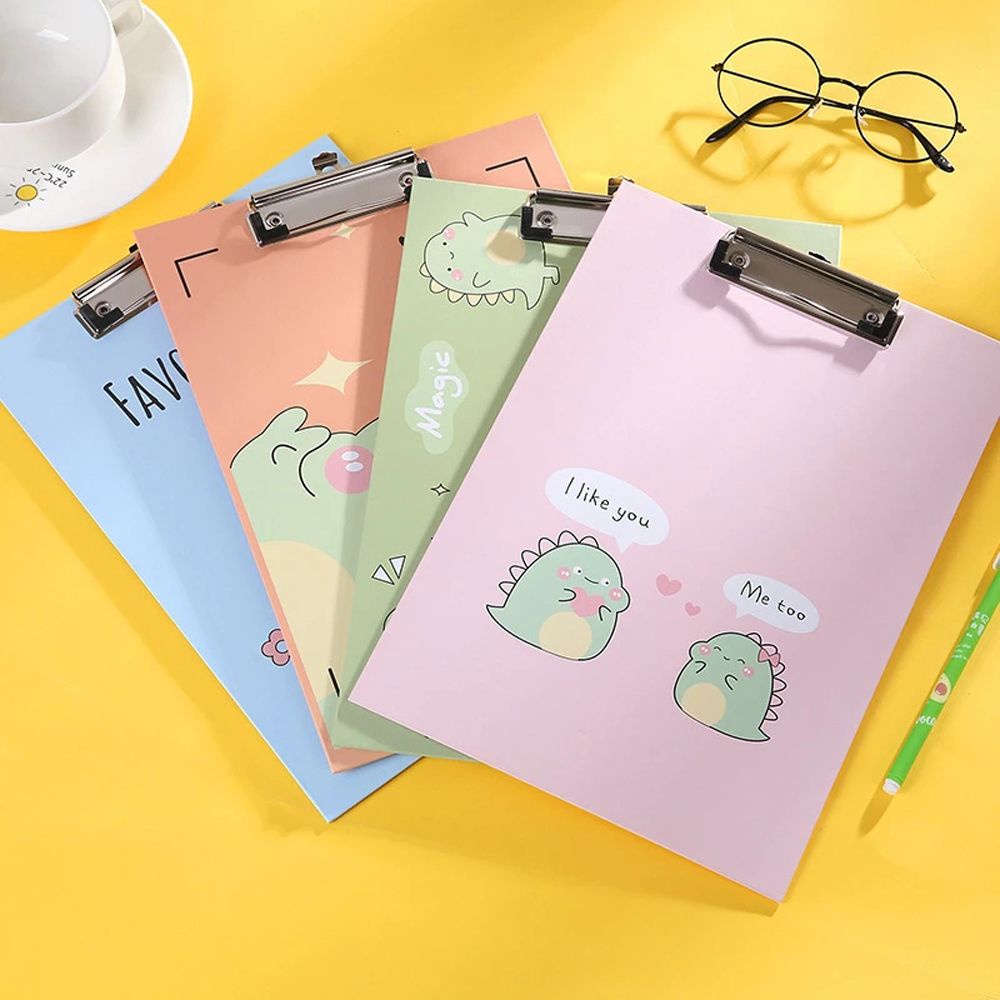 Bìa kẹp hồ sơ tài liệu khổ A4 họa tiết hoạt hình nhiều màu sắc