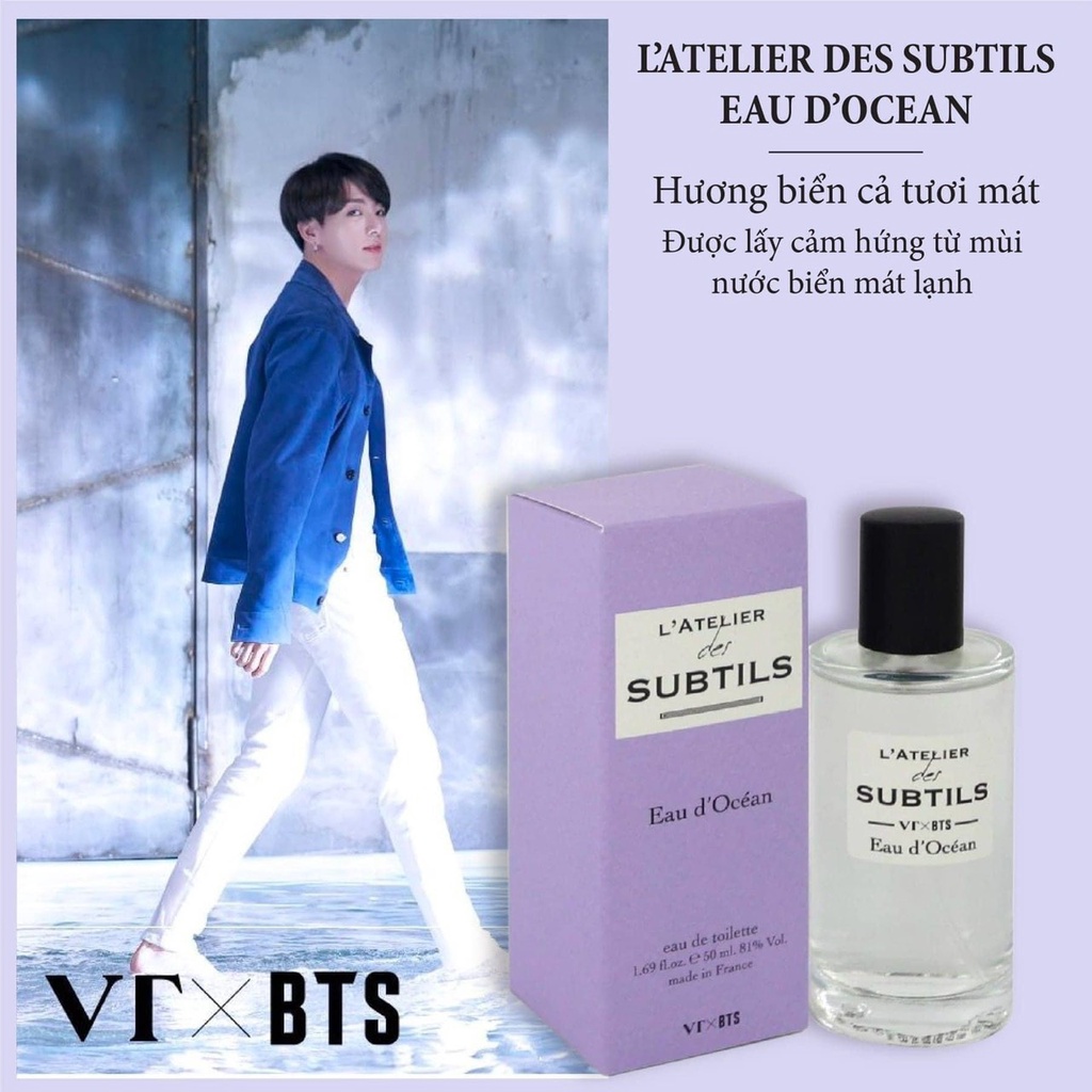 Nước hoa bts x vt chính hãng