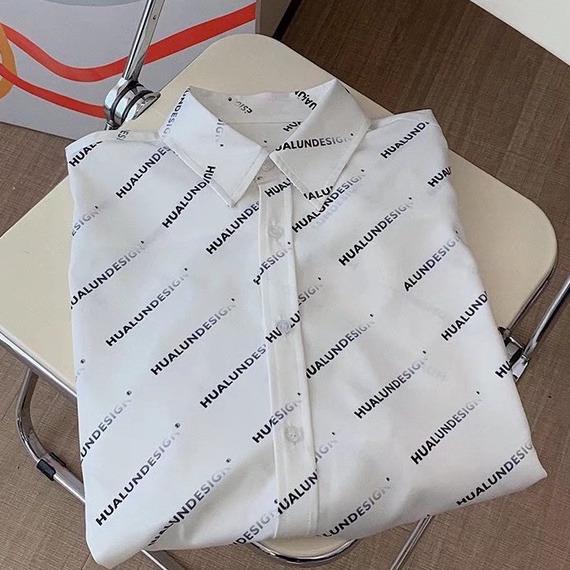 Áo Sơ Mi Nam Dài Tay Họa Tiết Hoa Văn High Quality Shirt For Men And Women Unisex Wide Korean Ice Silk Satin Tops