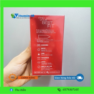 Bao cao su Durex Úc 30 cái