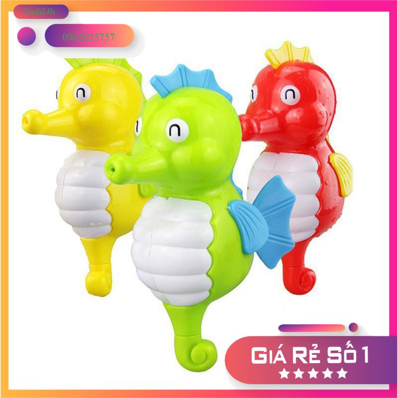 Động Vật Cá Ngựa Cho Bé - Lên Dây Cót - Đồ Chơi Nhà Tắm - Màu Ngẫu Nhiên- An Toàn