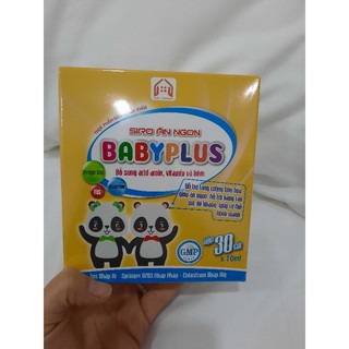 Siro Ăn Ngon BabyPlus_GIẢI PHÁP CHO TRẺ BIẾNG ĂN