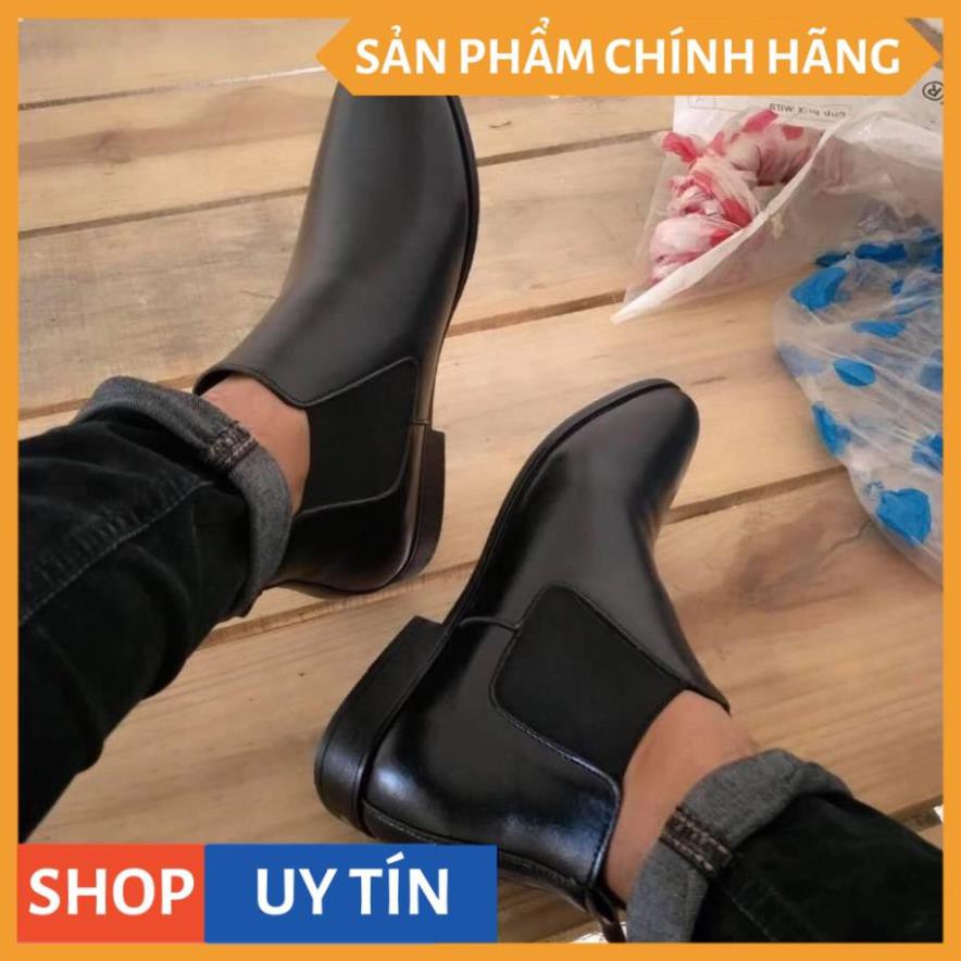 Giày Bốt Nam Cổ Cao Lịch Lãm Mới Về