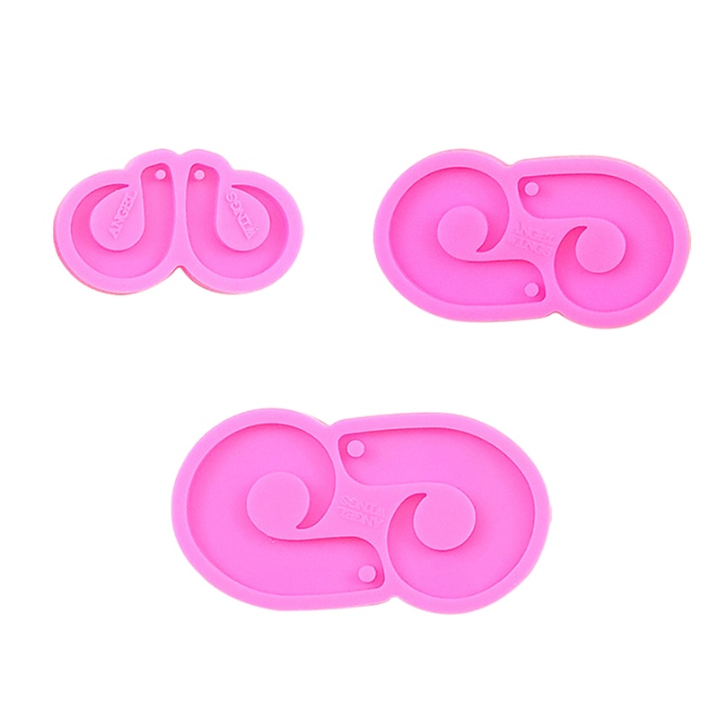 Khuôn Silicone Làm Mặt Vòng cổ / Bông Tai DIY