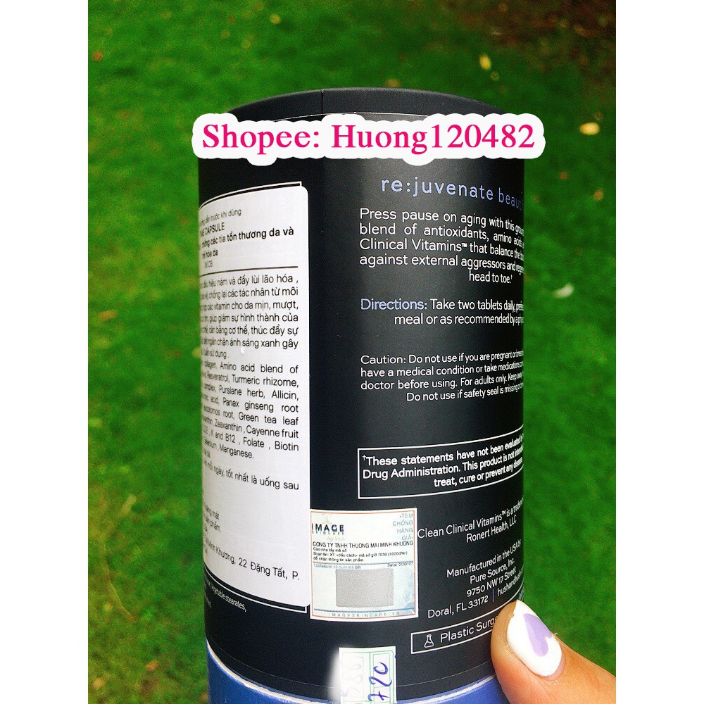 Viên uống giảm thâm nám sáng da Time Capsule Hush Hush | BigBuy360 - bigbuy360.vn