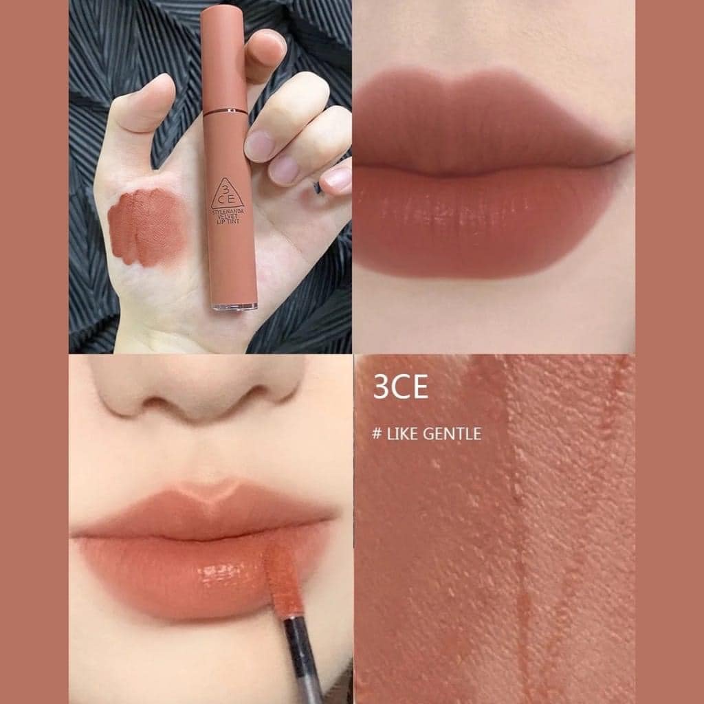 Son kem 3CE velvet lip tint #LIKE GENTLE | BigBuy360 - bigbuy360.vn