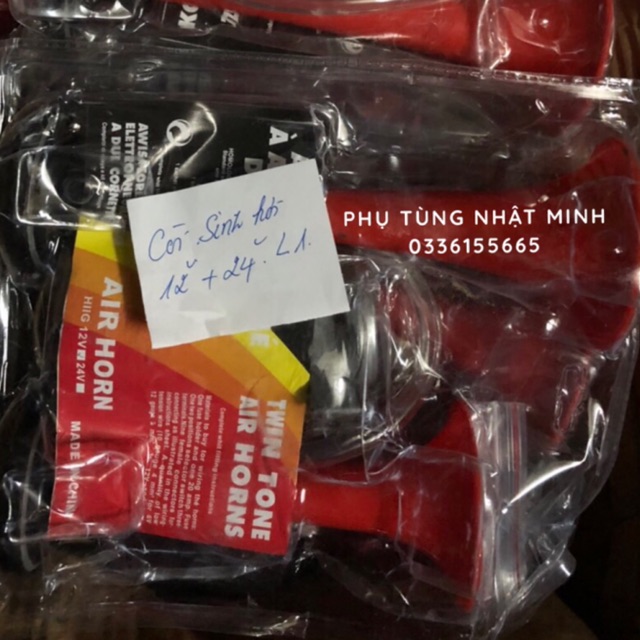 Còi điện sinh hơi