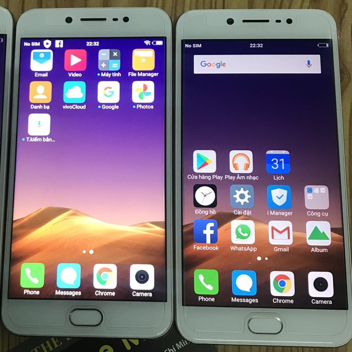 Điện thoại Vivo Y67 Ram 4GB/32GB Hàng nhập khẩu Chơi  Zalo, chơi Liên Quân , game nặng ,fb,Titok.. Bảo hành 6 Tháng