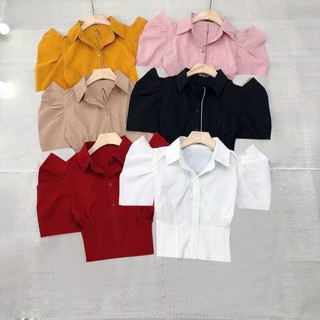 áo croptop somi bigsize 55->90kg ảnh thật