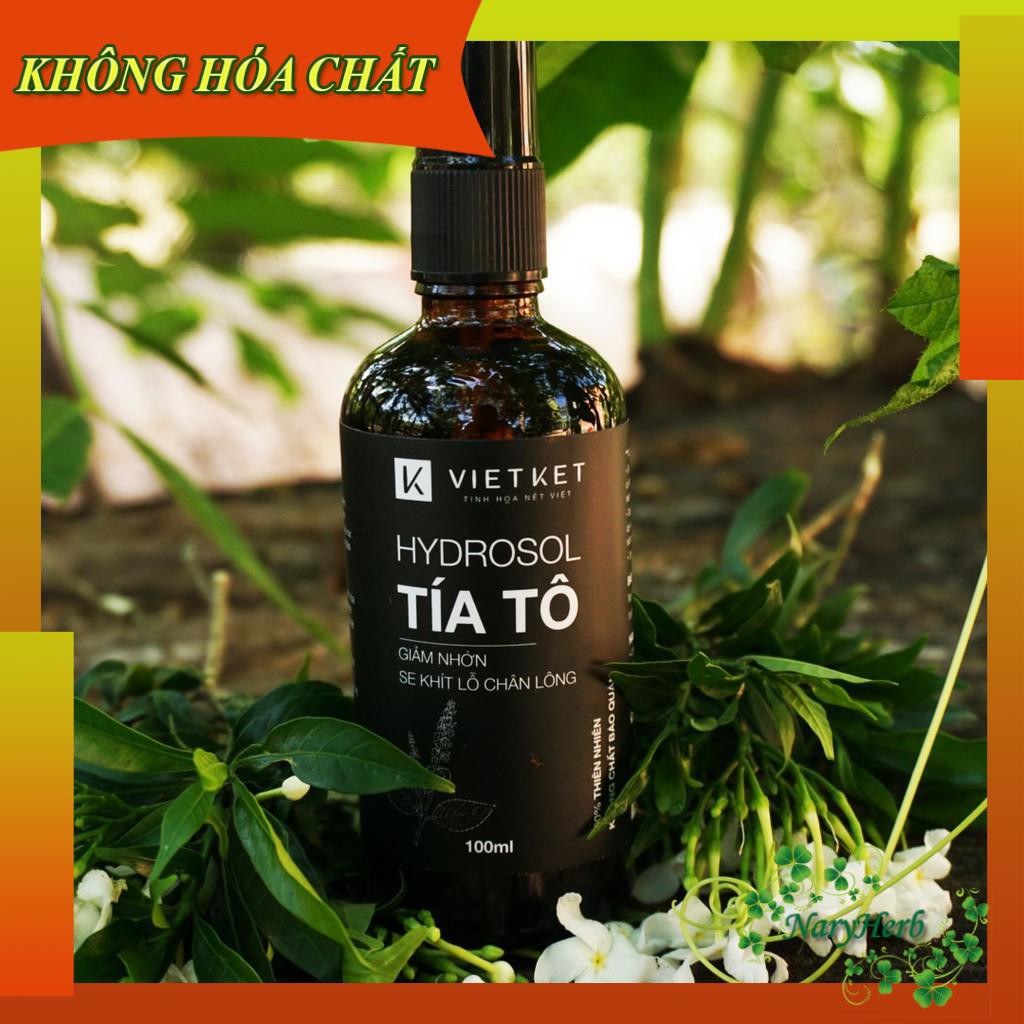 Toner Xịt Tía Tô Vietket 🍀Toner Hydrosol Tía Tô 🍀 Handmade - 100ml | BigBuy360 - bigbuy360.vn
