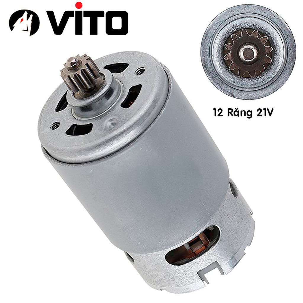 Motor DC RS550 21V Động Cơ Thay Thế Máy Khoan Pin