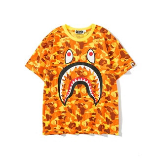 Bape áo thun tay ngắn họa tiết rằn ri in chữ pubg 21ss cá tính