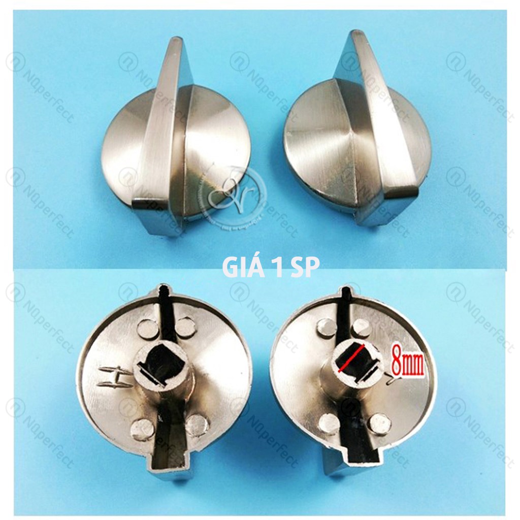 Núm  thép cốt xéo / cốt thẳng 8mm lồi 6mm bếp gas âm dương