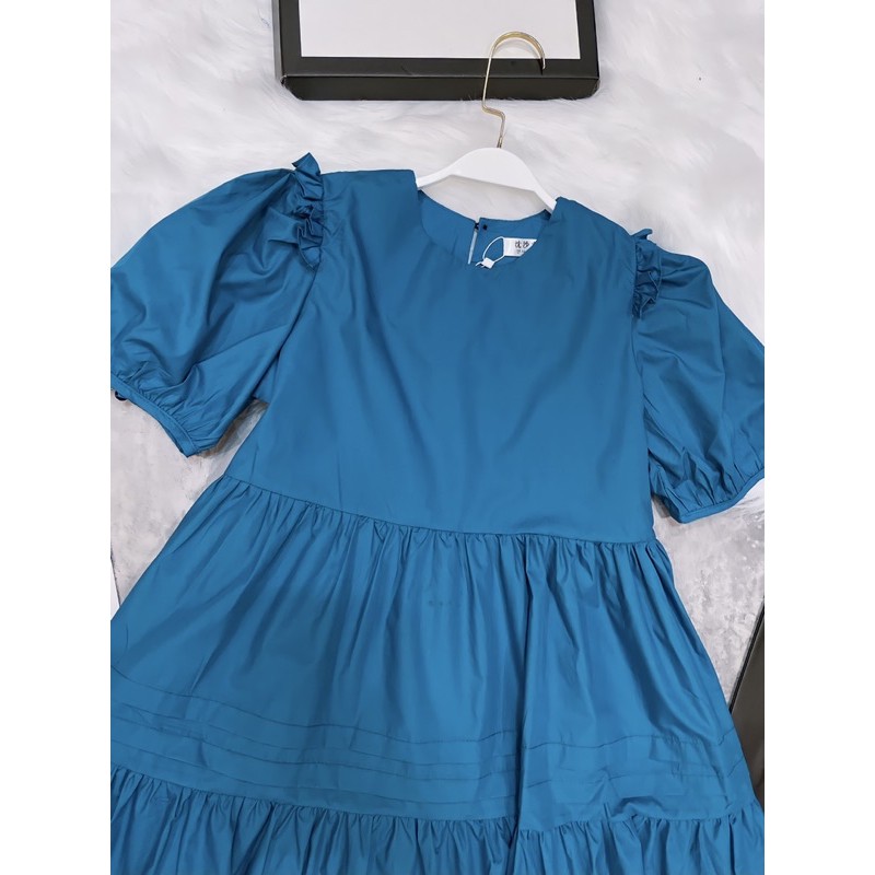 VÁY XANH BÈO VAI LY THÂN | BigBuy360 - bigbuy360.vn