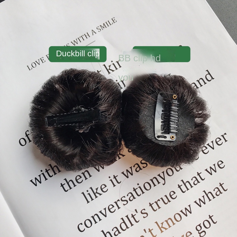 Kẹp Tóc Giả Đính Hoa Kiểu Hàn Quốc Dễ Thương Cho Bé Gái