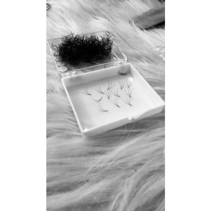 Mi fan 3D, Mi volume 3D 0.07. hộp 500 fan_MI FAN_DỤNG CỤ NỐI MI_THÚY HÀ