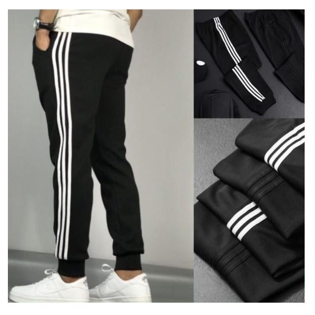 [NEW] Quần JOGGER nam nữ thể thao 3 SỌC